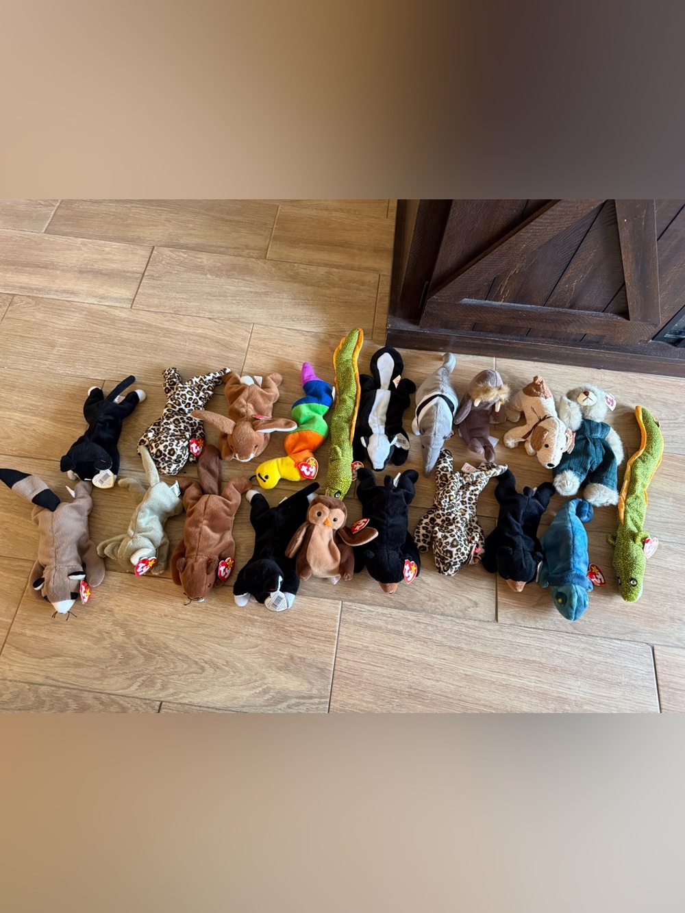 Vintage TY Beanie Babies w/ Tags Collector Lot Plush Toys set of 20